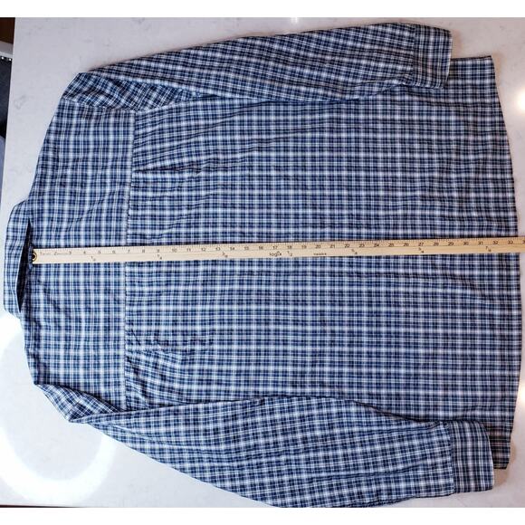NWT SIMMS Morada Long Sleeve Shirt Dark Moon Plaid Men's Size 3XL Lightweight - Picture 11 of 11